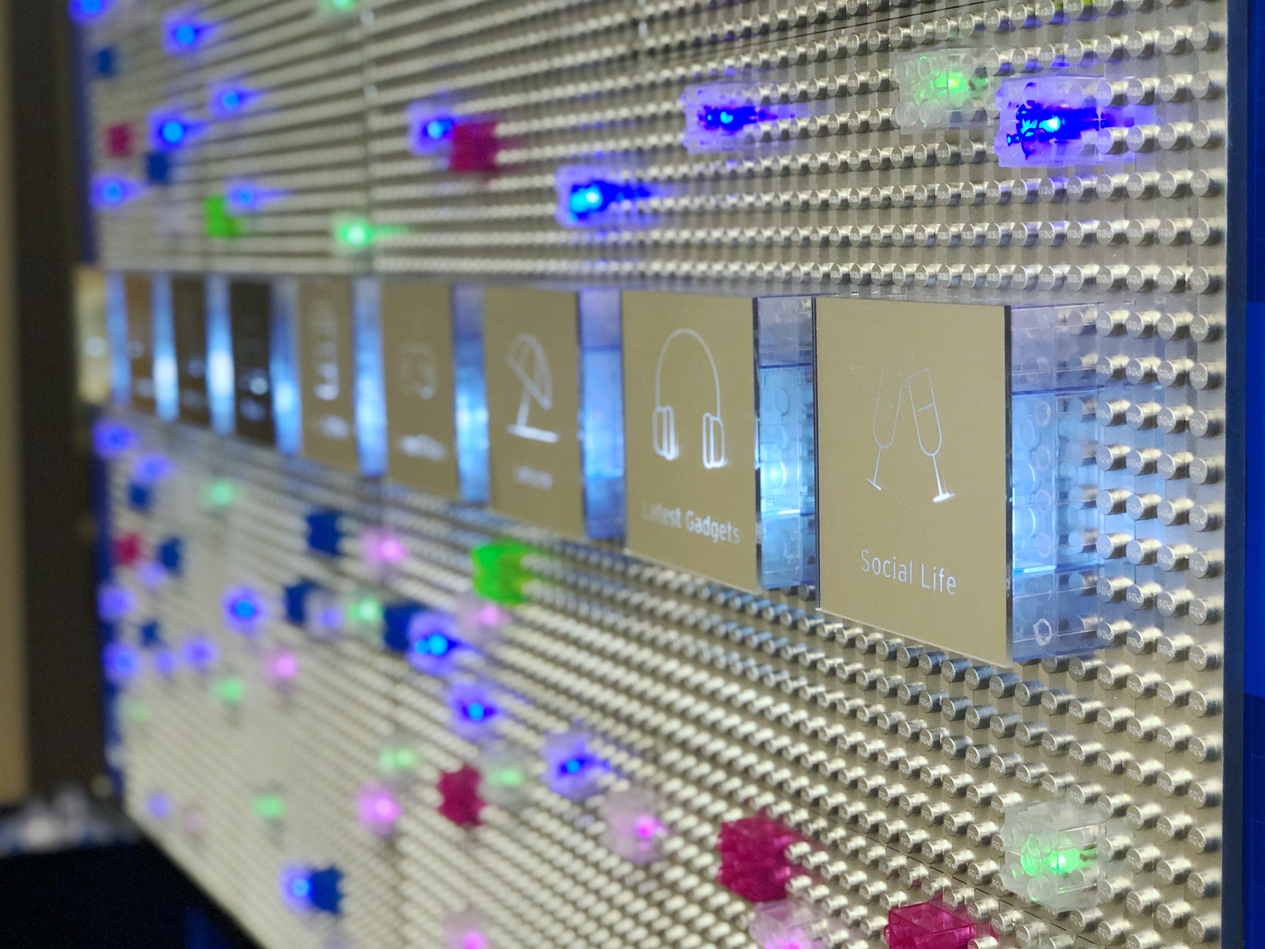 LED LEGO WALL